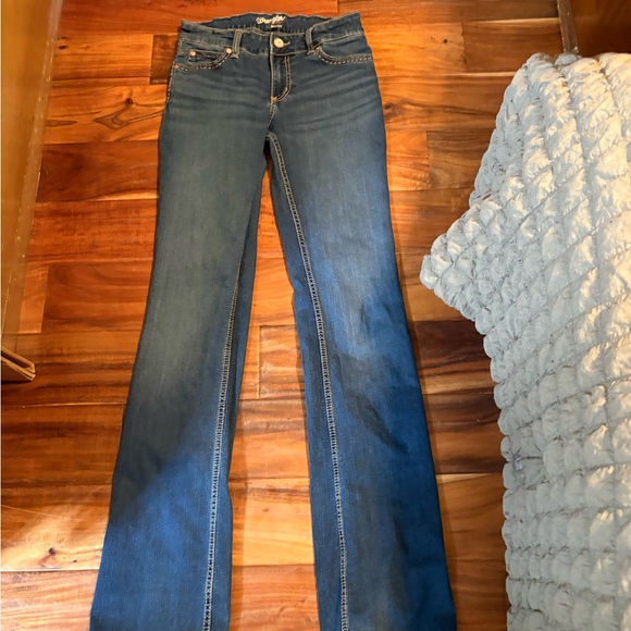 Wrangler Bootcut Jeans 5/6x36 Medium Wash (27–28x32) - Picture 4 of 8